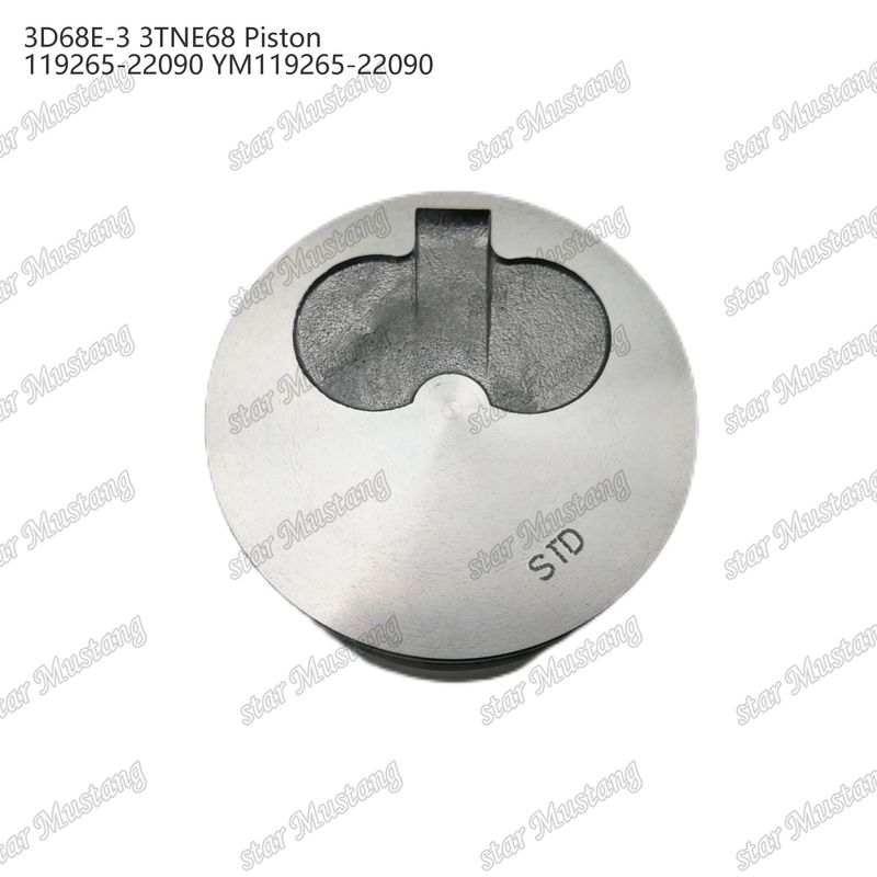 Pistón 3D68E-3 3TNE68 Alturas 53mm 119265-22090 YM119265-22090 Para las piezas de reparación de motores diésel Yanmar