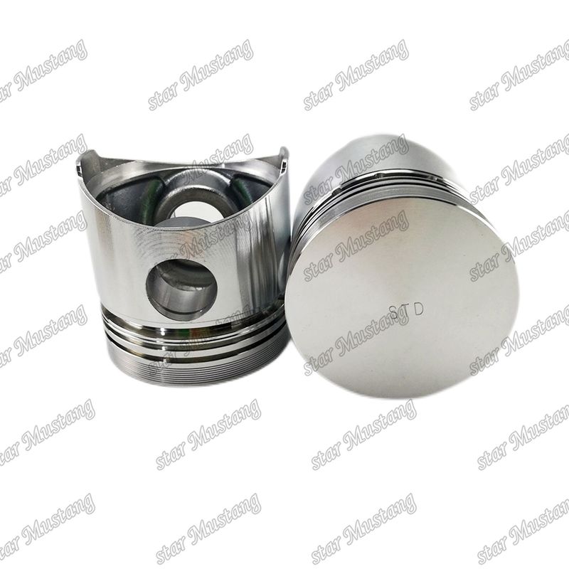Pistón 3D75-1 3T75 3T75HL Fondo plano 121500-22090 YM121500-22090 Para las piezas de reparación de motores diesel de Yanmar