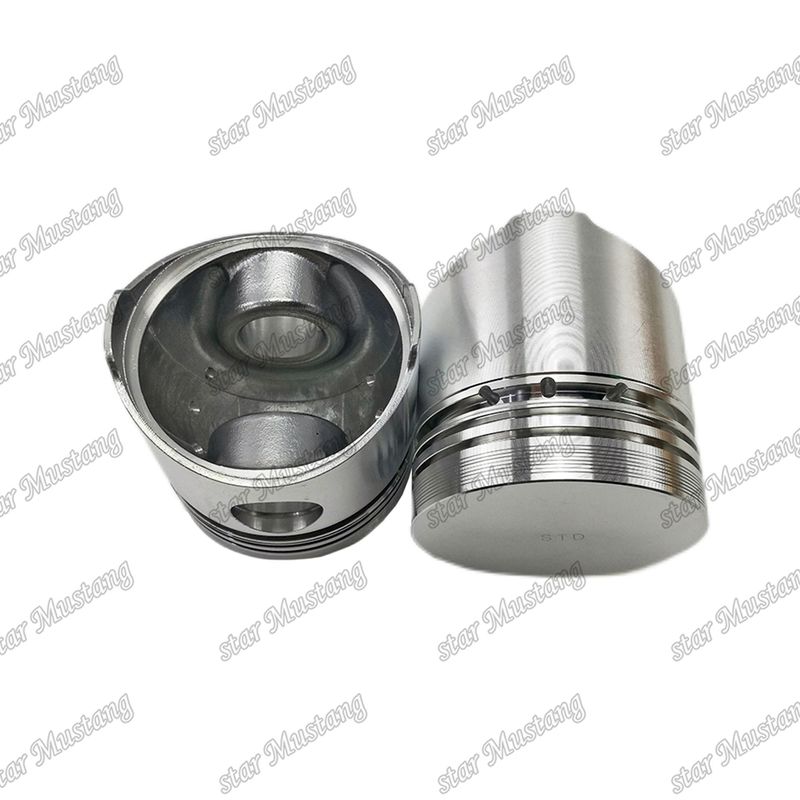 Pistón 3D75-1 3T75 3T75HL Fondo plano 121500-22090 YM121500-22090 Para las piezas de reparación de motores diesel de Yanmar