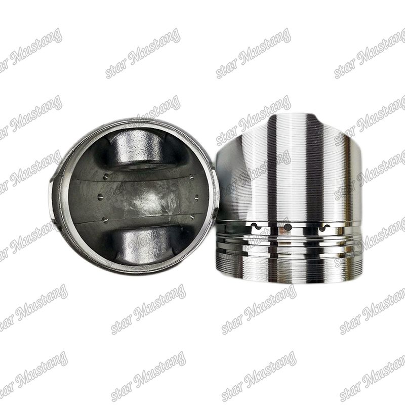 Pistón 3D75-1 3T75 3T75HL Fondo plano 121500-22090 YM121500-22090 Para las piezas de reparación de motores diesel de Yanmar