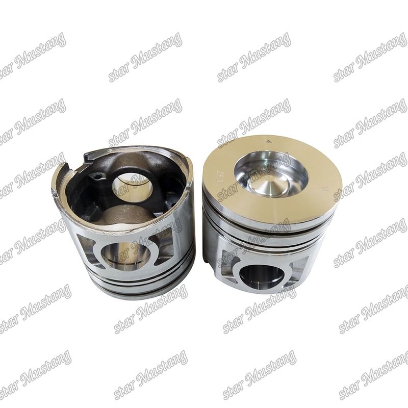 FE6T Motor pistón 24V Tamaño de la cámara 56mm 2.5x2x3mm 12013-5968 Para las piezas de repuesto del motor Nissan