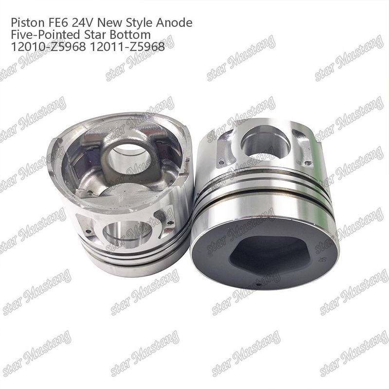 FE6T Motor pistón 24V Nuevo tipo 2.5x2x4mm 12011-Z5776 12011-Z5506 12011-Z5968 Para las piezas de repuesto del motor Nissan