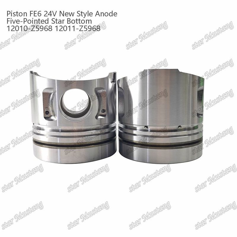 FE6T Motor pistón 24V Nuevo tipo 2.5x2x4mm 12011-Z5776 12011-Z5506 12011-Z5968 Para las piezas de repuesto del motor Nissan