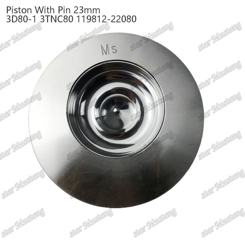 Pistón 3D80-1 3TNC80 PIN SIZE 23mm 119812-22080 Para las piezas de reparación de motores diesel Yanmar