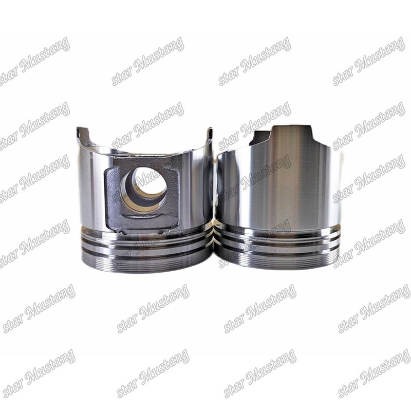 Pistón 3D88E-5 3D88E-6 4D88E-5 3TNV88 4TNV88 Tamaño de la cámara 43mm 129005-22080 Para las piezas de reparación de motores diésel Yanmar