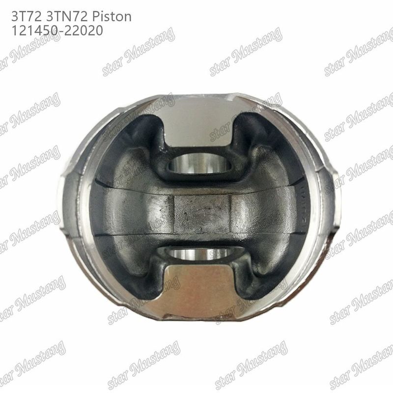 Pistón 3TN72 3T72 Fondo plano 65.5mm Alturas 121450-22020 Para las piezas de reparación de motores diésel Yanmar