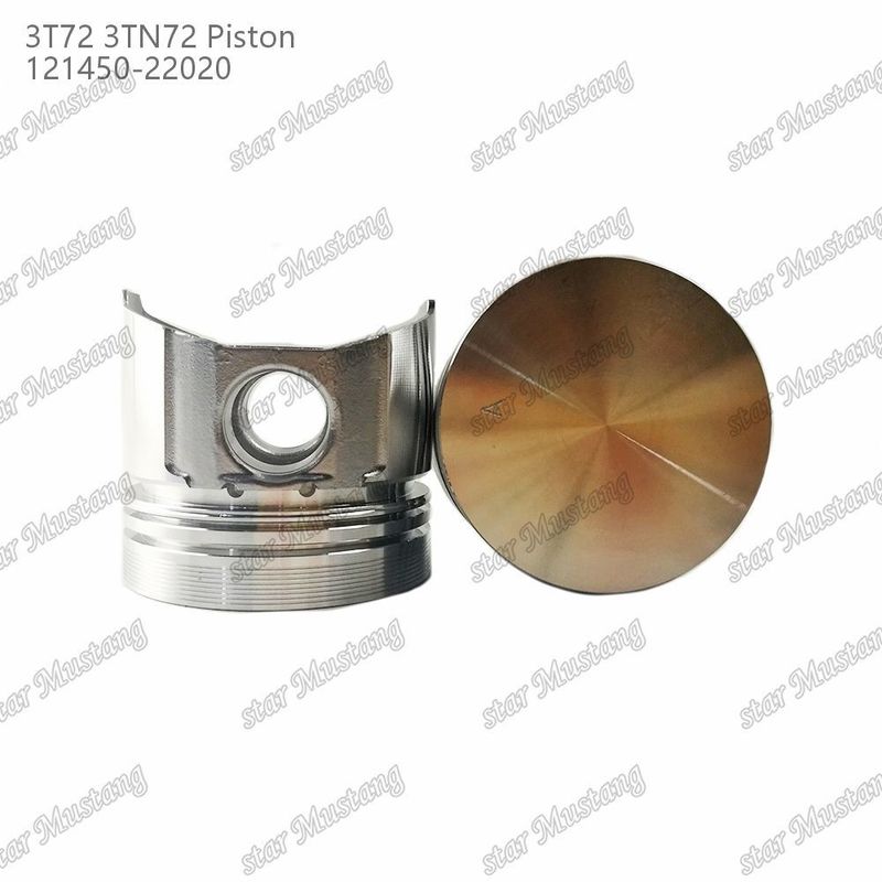 Pistón 3TN72 3T72 Fondo plano 65.5mm Alturas 121450-22020 Para las piezas de reparación de motores diésel Yanmar