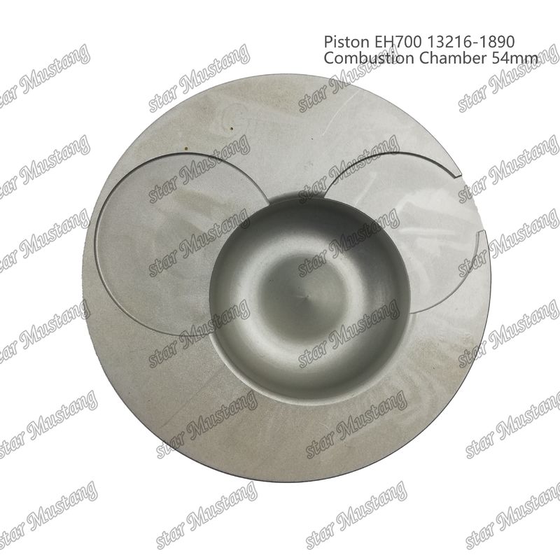 Cámara de combustión de pistón EH700 54mm 13216-1890 Para las piezas de reparación de motores diesel Hino