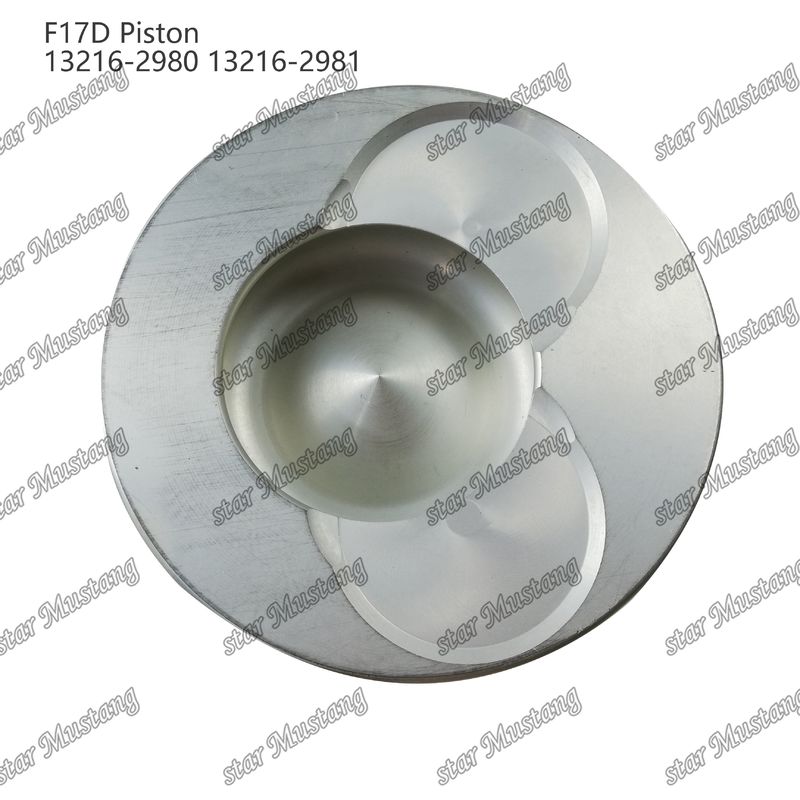 Piston F17D Cámara de combustión 69mm 13216-2980 13216-2981 Para las piezas de reparación de motores diésel Hino