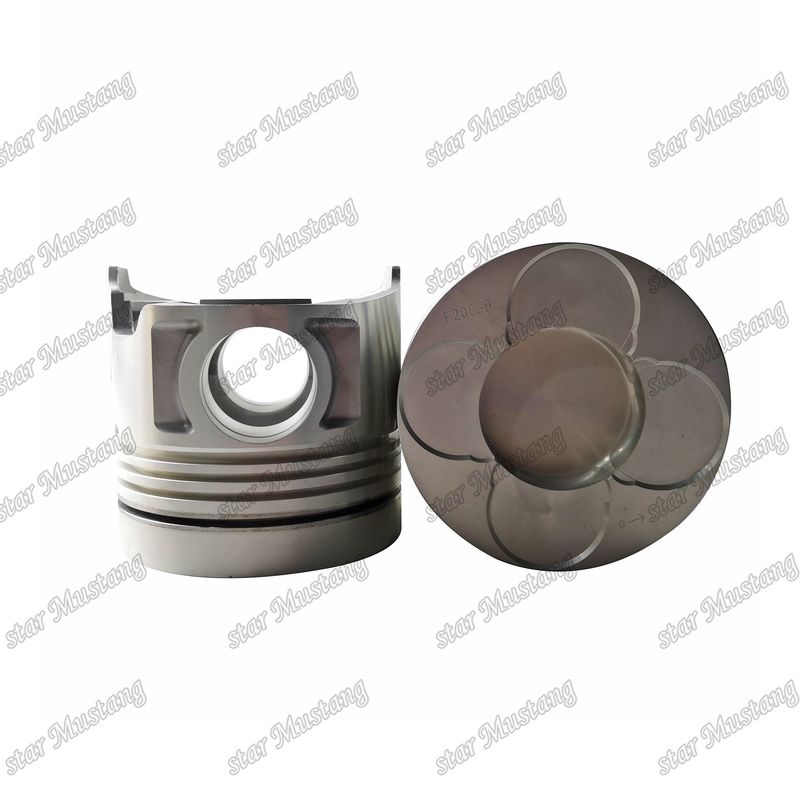 Pistón F20C-R Fondo plano 13216-1263 Para las piezas de reparación de motores diesel Hino