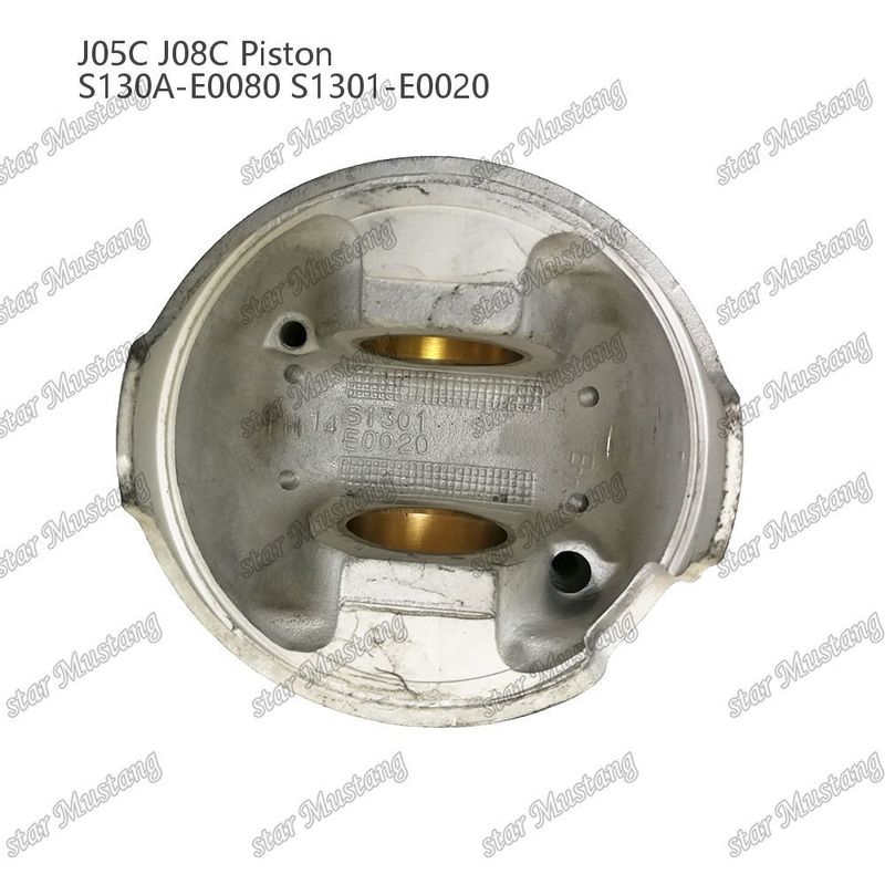 J05C J08C con manguera de cobre 65mm cámara de combustión de refrigeración interna S130A-E0080 S1301-E0020 Para Hino