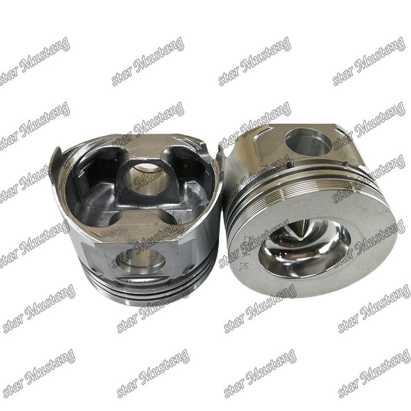 Pistón 3TNE82A 71mm Cámara de combustión de altura 44mm 119813-22080 Para las piezas de reparación de motores diésel Yanmar