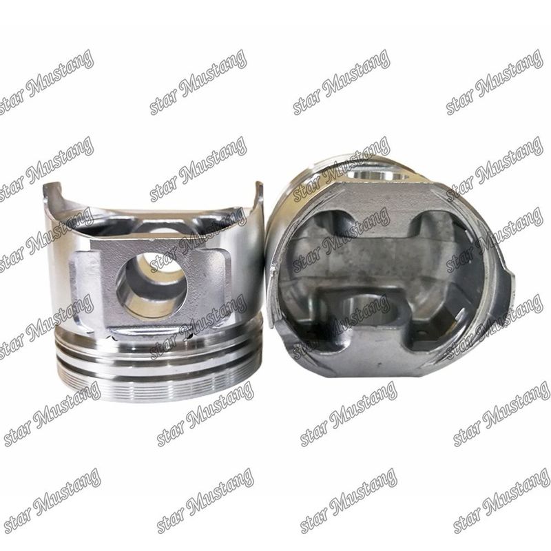 Pistón 3TNE82A 71mm Cámara de combustión de altura 44mm 119813-22080 Para las piezas de reparación de motores diésel Yanmar