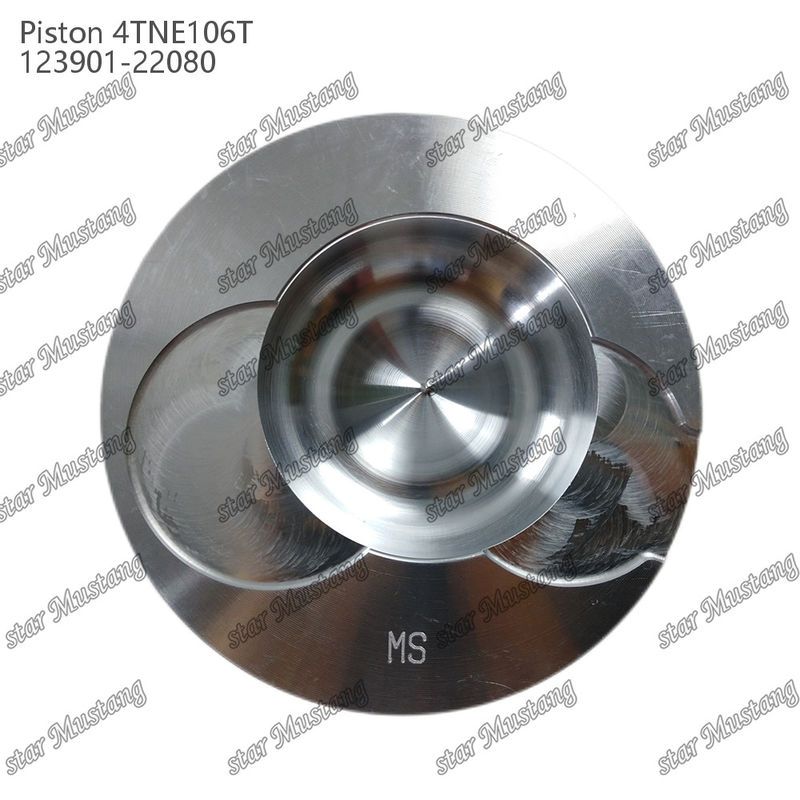 Pistón 4TNE106T con válvula de impresión 123901-22080 Para Yanmar Diesel Motor de reparación de piezas