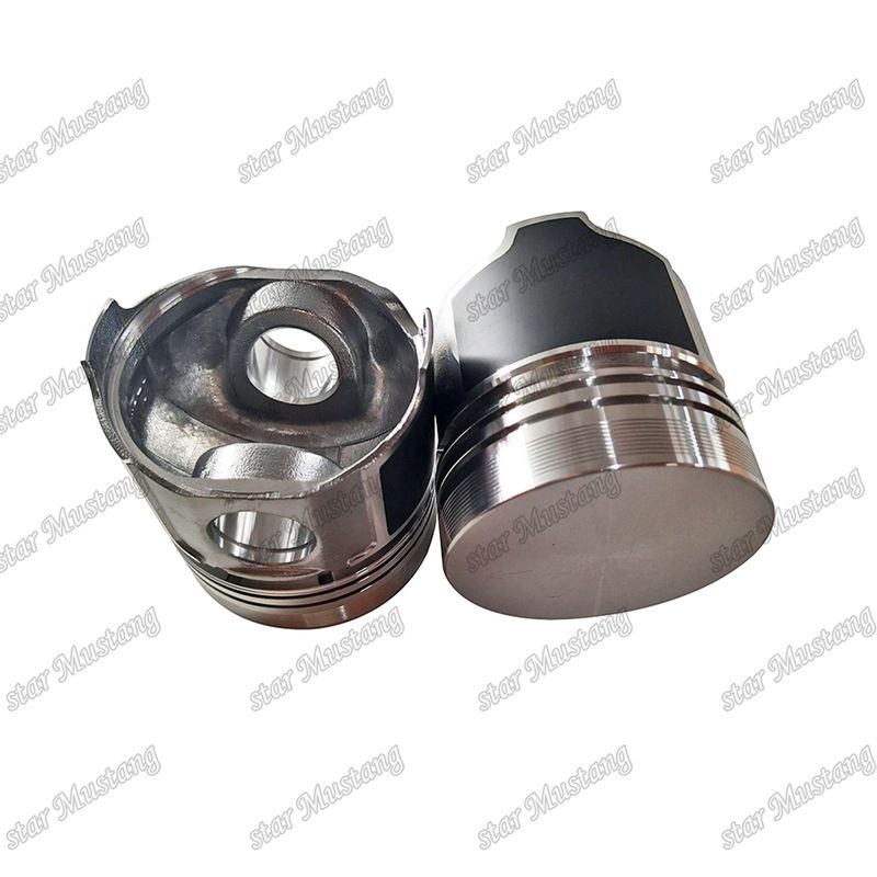 Pistón HD019 3TN75 119810-22080 YM119810-22080 Fondo plano para las piezas de reparación de motores diésel Yanmar