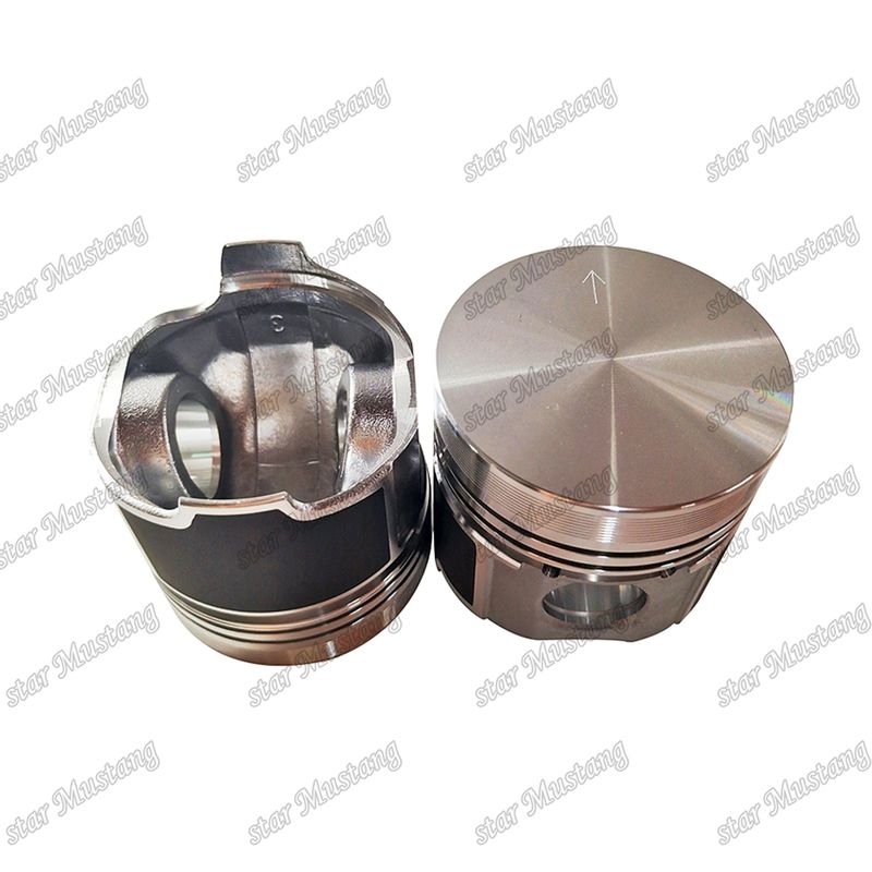 Pistón HD019 3TN75 119810-22080 YM119810-22080 Fondo plano para las piezas de reparación de motores diésel Yanmar