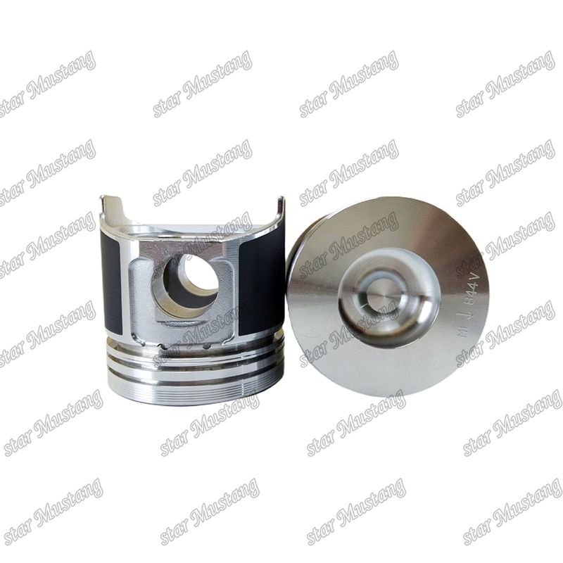 Pistón S4D84E-5 4TNV84 Alturas 84mm Cámara de combustión Tamaño 41.3mm 129508-22080 Para Yanmar Diesel Motor Reparación de piezas