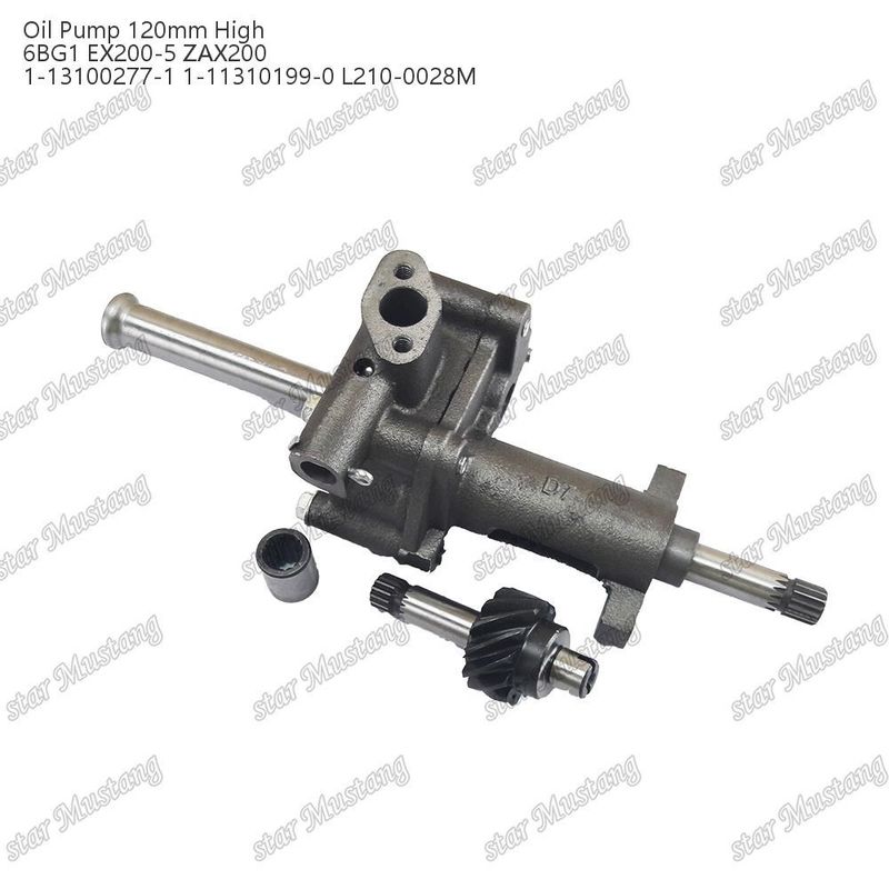 Bomba de aceite 6BG1 120 mm de altura EX200-5 ZAX200 1-13100277-1 1-13100204-1 Para repuestos de motores Isuzu