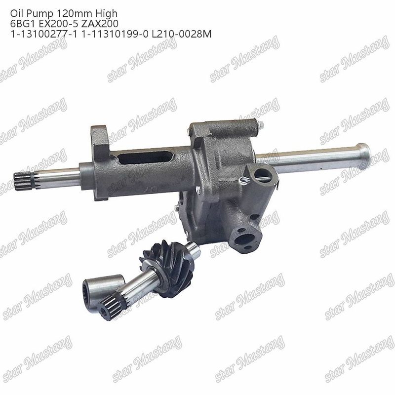 Bomba de aceite 6BG1 120 mm de altura EX200-5 ZAX200 1-13100277-1 1-13100204-1 Para repuestos de motores Isuzu