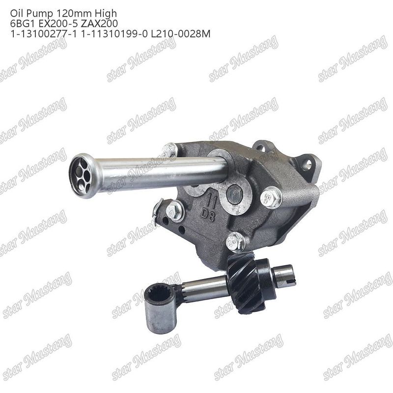 Bomba de aceite 6BG1 120 mm de altura EX200-5 ZAX200 1-13100277-1 1-13100204-1 Para repuestos de motores Isuzu