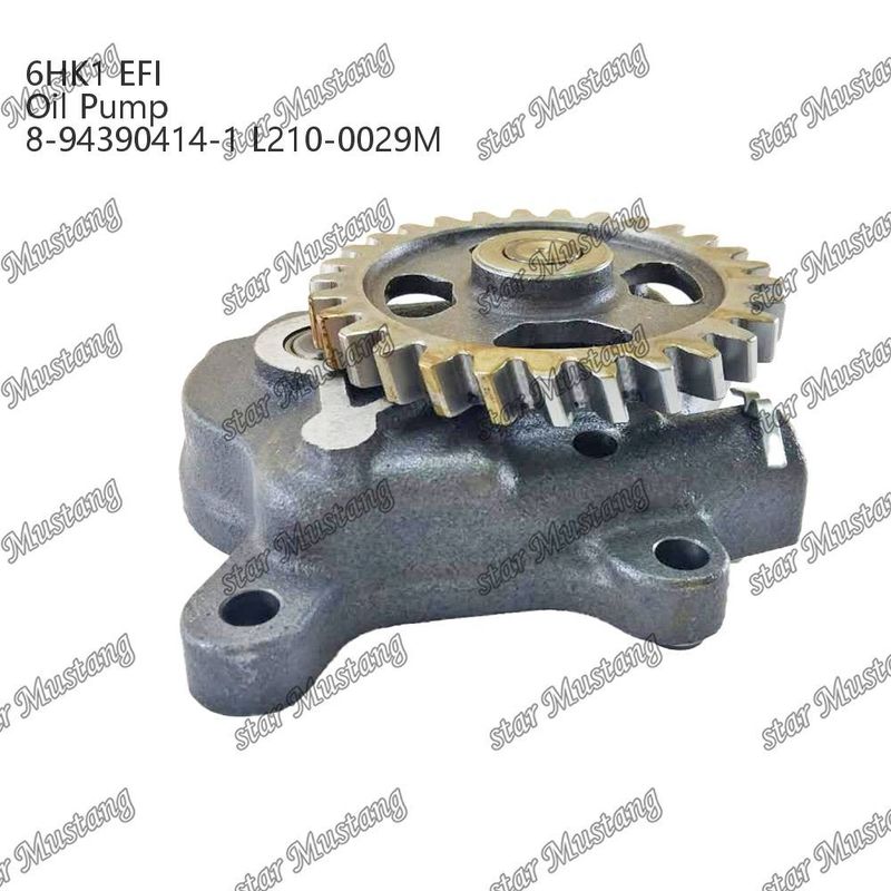 Bomba de aceite 6HK1 EFI ZAX350 8-94390414-1 L210-0029M Para repuestos de motores Isuzu