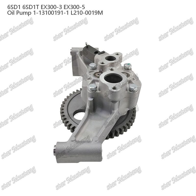 Bomba de aceite 6SD1 6SD1T Doméstico EX300-3 EX300-5 1-13100191-1 L210-0019M Para repuestos de motores Isuzu
