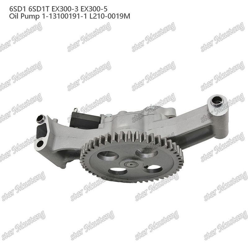 Bomba de aceite 6SD1 6SD1T Doméstico EX300-3 EX300-5 1-13100191-1 L210-0019M Para repuestos de motores Isuzu