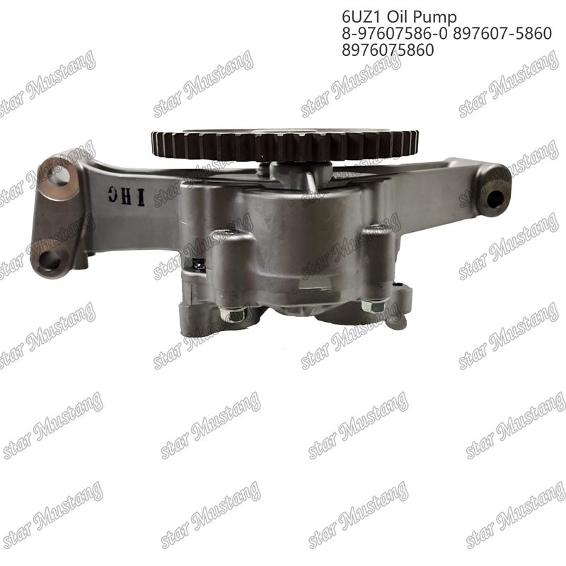 Bomba de aceite 6UZ1 8-97607586-0 897607-5860 8976075860 Para repuestos de motores Isuzu