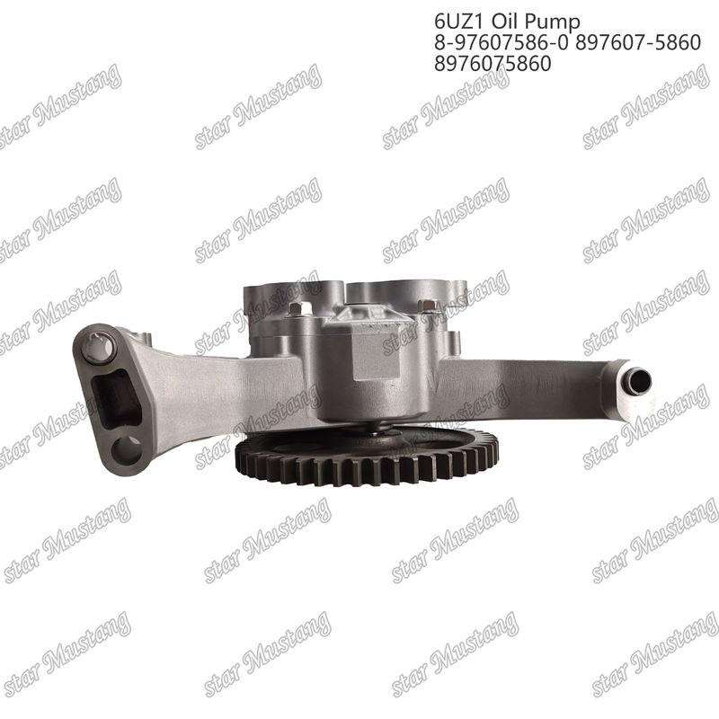 Bomba de aceite 6UZ1 8-97607586-0 897607-5860 8976075860 Para repuestos de motores Isuzu