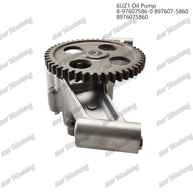 Bomba de aceite 6UZ1 8-97607586-0 897607-5860 8976075860 Para repuestos de motores Isuzu