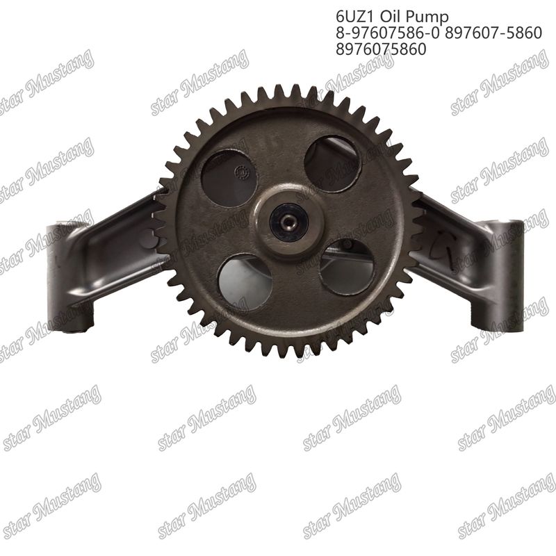 Bomba de aceite 6UZ1 8-97607586-0 897607-5860 8976075860 Para repuestos de motores Isuzu