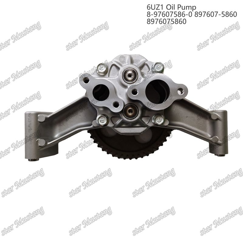 Bomba de aceite 6UZ1 8-97607586-0 897607-5860 8976075860 Para repuestos de motores Isuzu