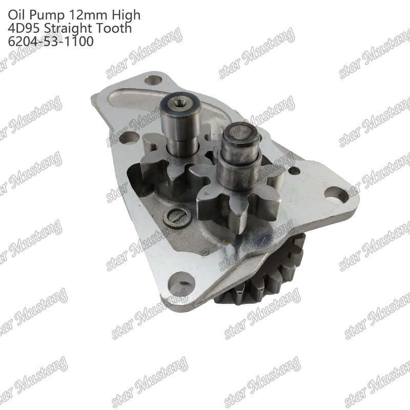 Bomba de aceite 4D95 12mm Dentes rectos altos 6204-53-1100 Para repuestos de motores Isuzu