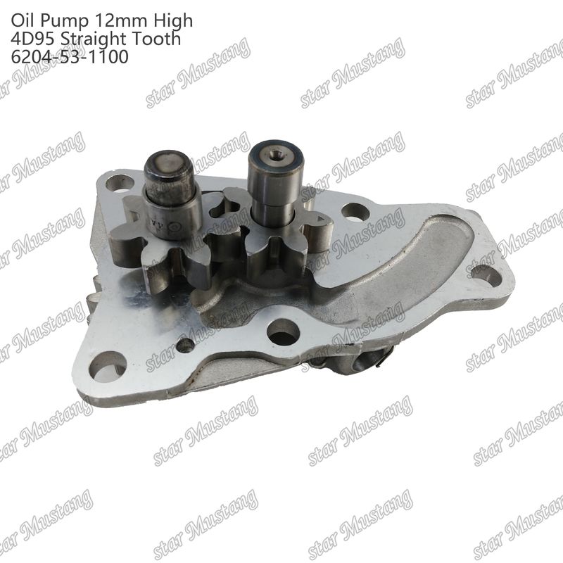 Bomba de aceite 4D95 12mm Dentes rectos altos 6204-53-1100 Para repuestos de motores Isuzu