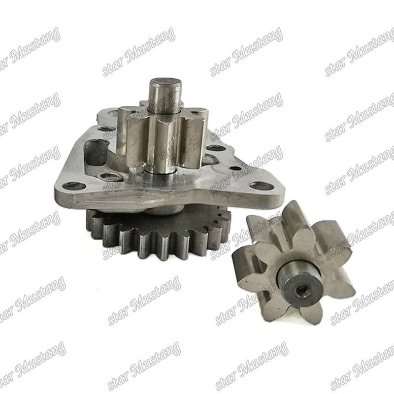 Bomba de aceite 4D95 21mm Dentes rectos altos 22T Para repuestos de motores Isuzu