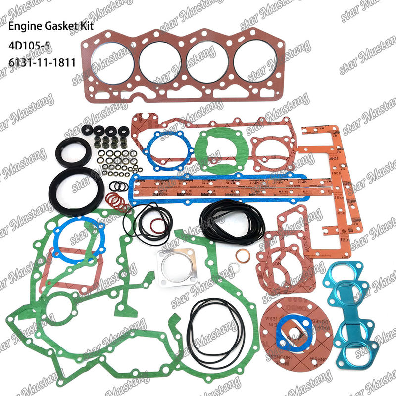 Kit completo de juntas 4D105-5 6131-11-1811 6131-K1-4000 Conjunto de juntas para reparación de piezas de motores diesel Komatsu