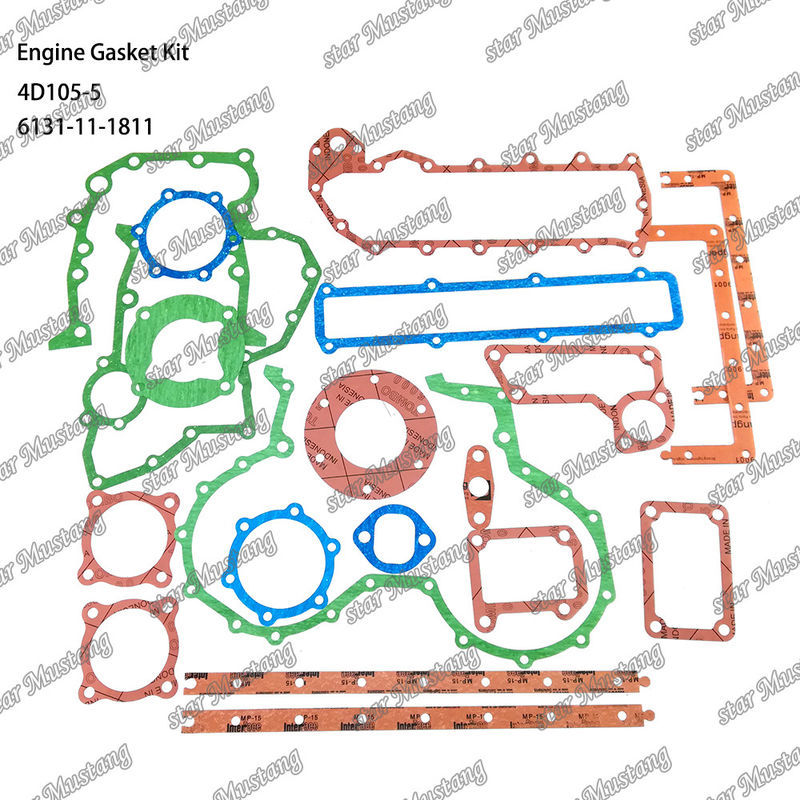 Kit completo de juntas 4D105-5 6131-11-1811 6131-K1-4000 Conjunto de juntas para reparación de piezas de motores diesel Komatsu