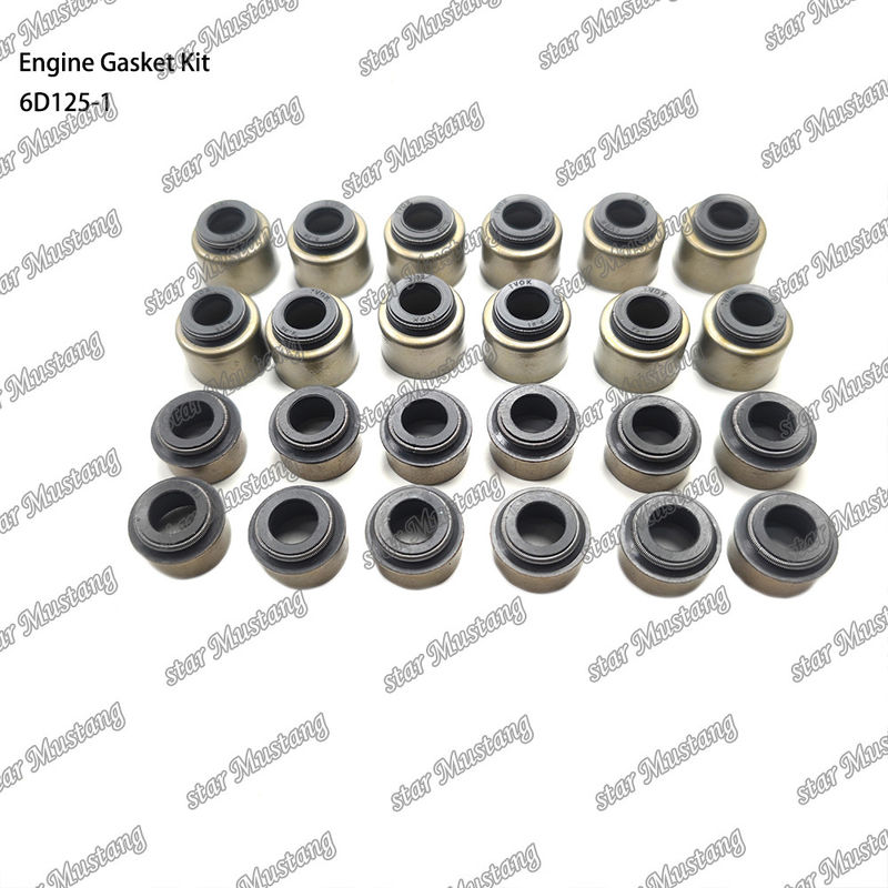 Kit completo de juntas 6D125-1 Conjunto de juntas para reparación de piezas de motores diesel Komatsu