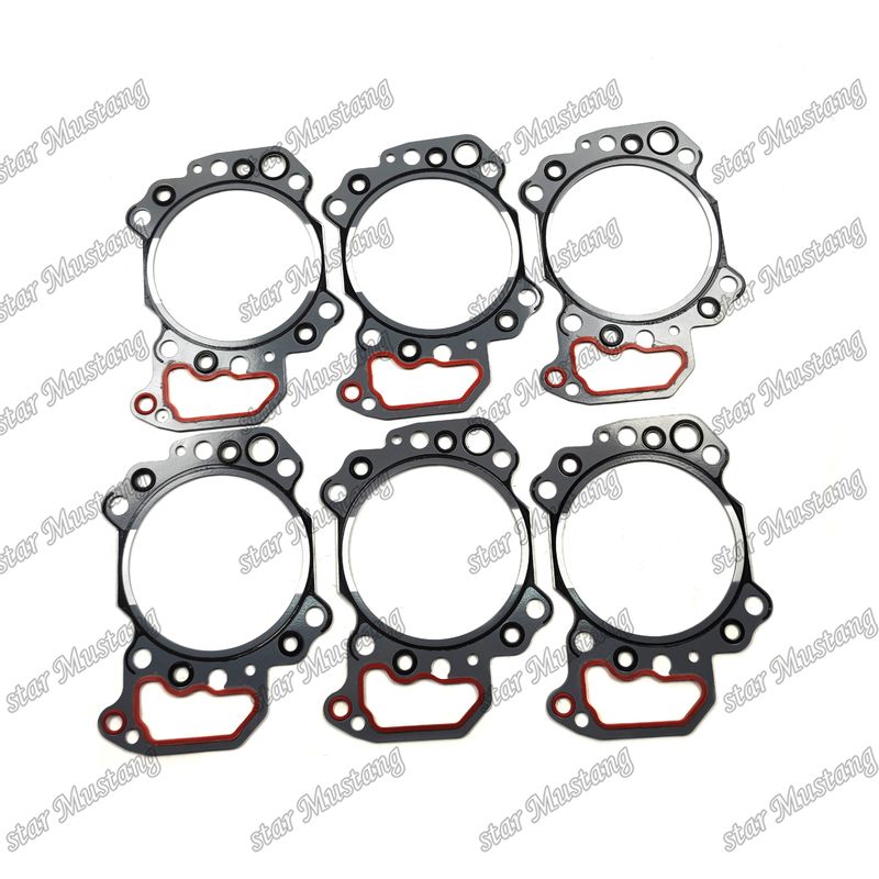 6D125-2 Conjunto de juntas completas 6151-12-1810 6155-K2-9900 Adecuado para Komatsu