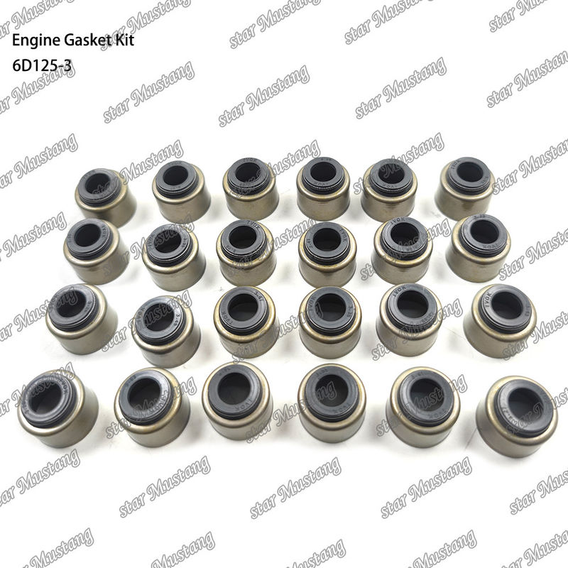 Kit de juntas completas 6D125-3 Conjunto de juntas para reparación de piezas de motores diesel Komatsu