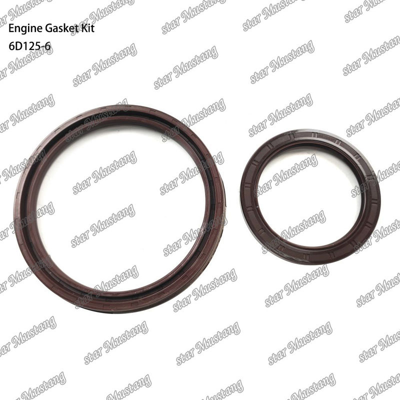 Conjunto completo de juntas 6D125-6 para reparación de piezas de motores diesel Komatsu