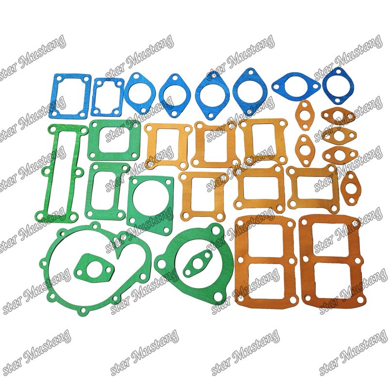 Conjunto completo de juntas 6D125-8 para reparación de piezas de motores diesel Komatsu