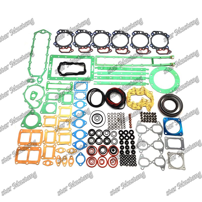 Conjunto completo de juntas 6D125-8 para reparación de piezas de motores diesel Komatsu