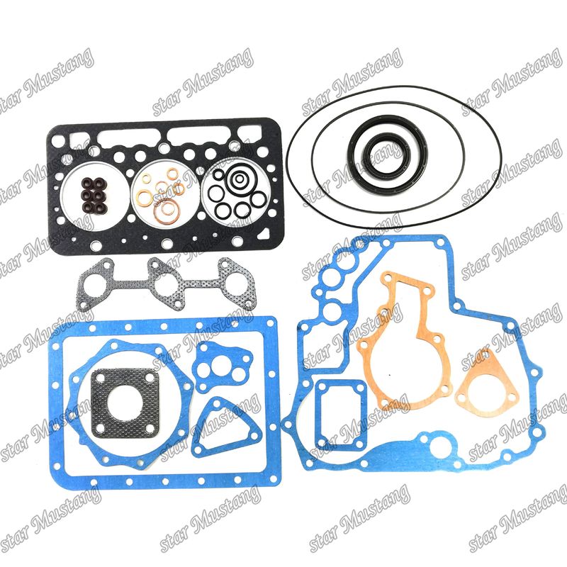 D722 D782 Conjunto de juntas completas Junta de juntas de cabeza 16871-03310 1G021-99350 superior 1G024-99360 inferior Adecuado para Kubota