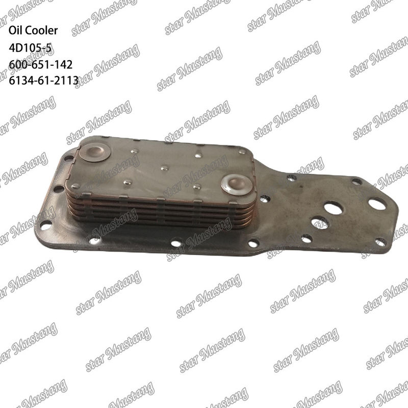 Refrigerador de aceite 4D105-5 600-651-142 6134-61-2113 Para piezas de repuesto del motor KUMATSU