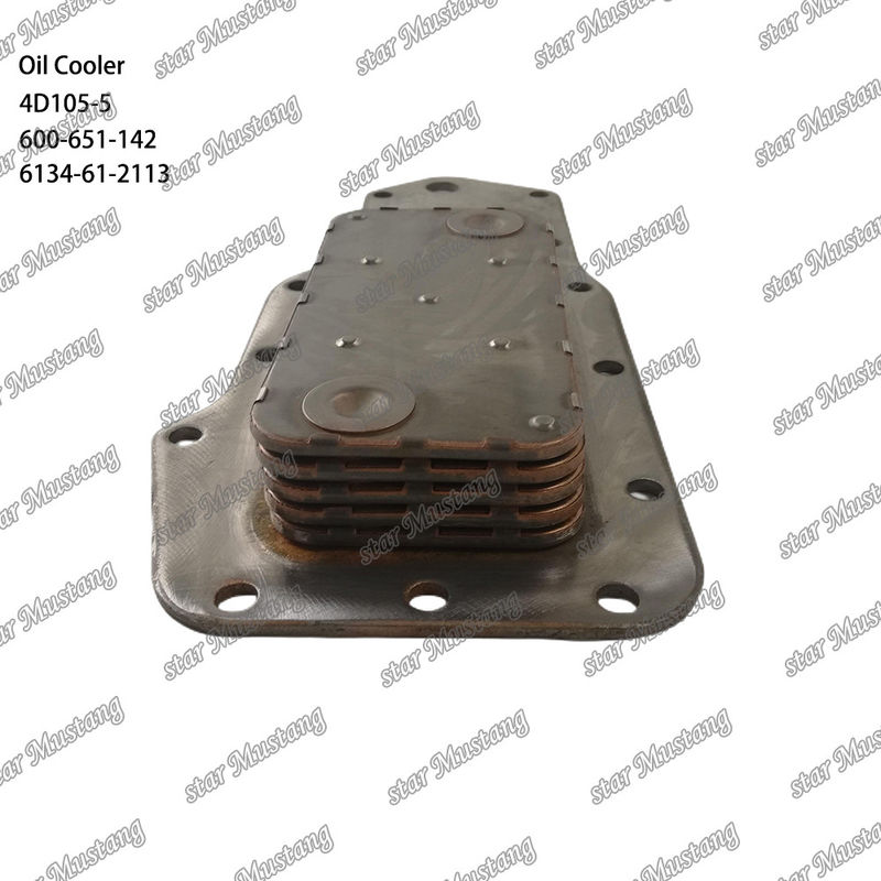 Refrigerador de aceite 4D105-5 600-651-142 6134-61-2113 Para piezas de repuesto del motor KUMATSU