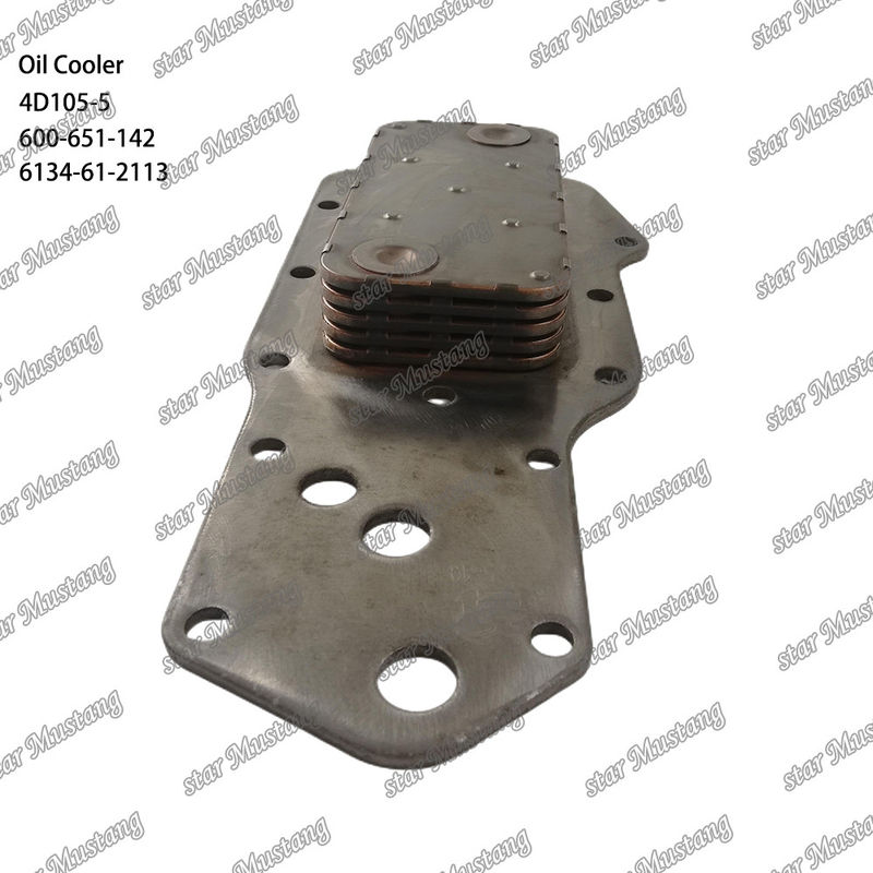 Refrigerador de aceite 4D105-5 600-651-142 6134-61-2113 Para piezas de repuesto del motor KUMATSU