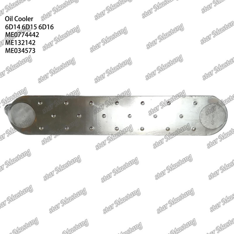 Refrigerador de aceite 6D14 6D15 6D16 4 piezas ME0774442 ME132142 ME034573 Para repuestos de motores Mitsubishi