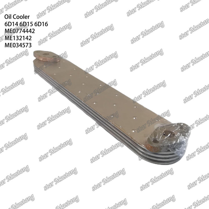 Refrigerador de aceite 6D14 6D15 6D16 4 piezas ME0774442 ME132142 ME034573 Para repuestos de motores Mitsubishi