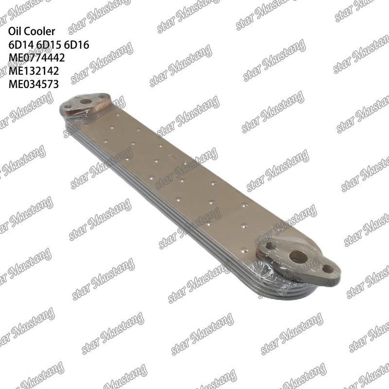 Refrigerador de aceite 6D14 6D15 6D16 4 piezas ME0774442 ME132142 ME034573 Para repuestos de motores Mitsubishi